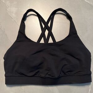 Lululemon Energy Bra, Black, size 6
